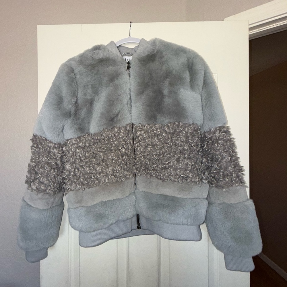 John + Jenn Faux Fur Coat